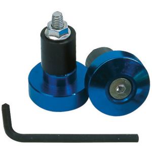 Oxford Bar Ends 1 Poids fin de bar Bleu