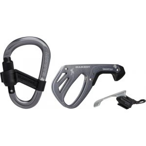 Mammut Smarter Belay Package, gris/noir Assureurs & Descendeurs