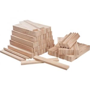 Petites lamelles en bois VBS - Bois de hêtre