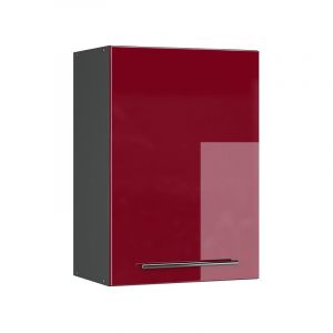 Image de Vicco - Meuble mural "Fame-Line" 50cm Bordeaux brillant/Anthracite