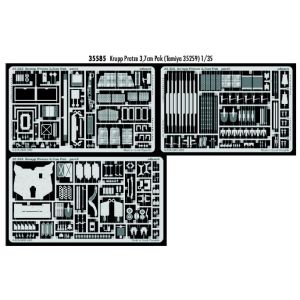 Image de Eduard MAQUETTE KRUPP PROTZE 3.7CM PAKTAMI/35 35585