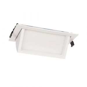 LEDKIA LIGHTING Spot Downlight LED Orientable Rectangulaire 24W 120lm/W Blanc No Flicker Blanc Froid 5500K - 6000K 100º