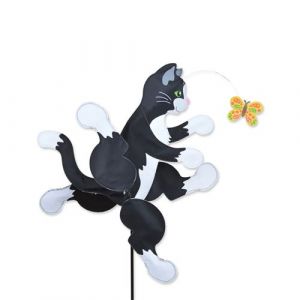 Girouette Premier Kites Whirligig - Running Cat 22"