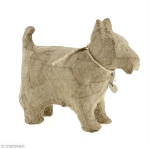 Image de decopatch Objet en papier mâché petit chien