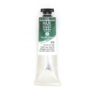 Sennelier Huile Fine Rive gauche 40ml - Vert de Cobalt