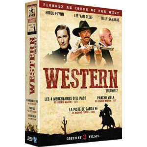 Image de Coffret Westeren : Les 4 mercenaires d'El Paso + Pancho Villa + La piste de Santa Fé [DVD]