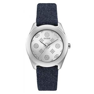 Guess Watches Ladies Peony g Montre Homme Analogique Quartz avec Bracelet Cuir GW0228L1