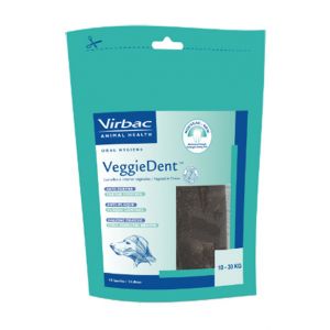 Virbac VeggieDent M Chien < 30 kg - 15 Lamelles