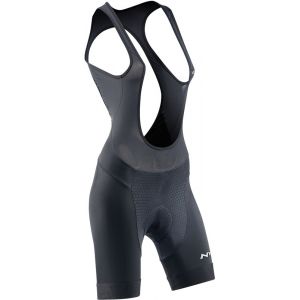 Northwave Active Bib Shorts Women, black XL Cuissards courts à bretelles