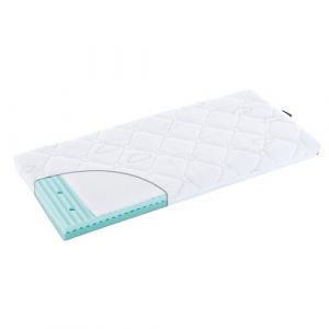 Träumeland Air Lit d'appoint, carré, 43 x 85 x 7 cm, Respirant, certifié Öko-Tex 100, Doux pour la Peau, Convient aux Personnes allergiques, fabriqué en Autriche