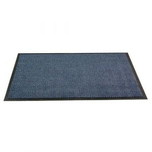 Floortex Tapis d'entrée intérieur 90 x 150 cm bleu,