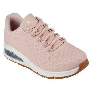 Skechers Uno 2, Basket Femme, Rose, 37 EU