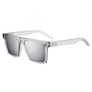 Hugo Boss Homme HG 1069/S 900/T4 Lunettes de soleil Plastique Transparent Gris Carr&eacute; Normale Miroir