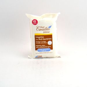 Rogé Cavaillès Intime - 15 lingettes avec anti-bactérien