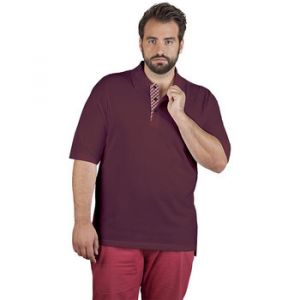 Image de Promodoro Polo supérieur "Graphic" 506CP grandes tailles Hommes, 5XL, bourgogne