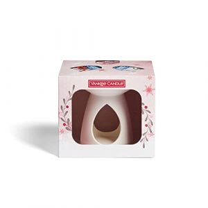 Yankee Candle Coffret cadeau | 3 cires parfumées fondues, 1 brûleur de cire et 1 bougie chauffe-plat non parfumée | Collection Boule à neige | Cadeau parfait pour femme