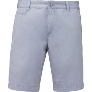 Kariban Pack 25 Bermuda aspect delave homme Washed Smoky Blue K752 - Taille 34 UK (44)