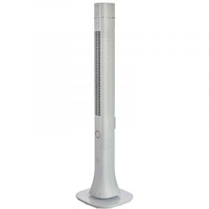 Bimar Ventilateur de colonne Africo- Reglable, antiderapant, fiable - Blanc en Plastique, 32x120,5x32 cm