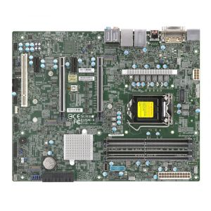 SuperMicro X12SAE-5 - Carte-mère - ATX - Socket LGA1200 - W580 Chipset - USB 3.2 Gen 1, USB 3.2 Gen 2, USB-C Gen 2x2 - Gigabit LAN, 2.5 Gigabit LAN - carte graphique embarquée (unité centrale requise) - HD Audio