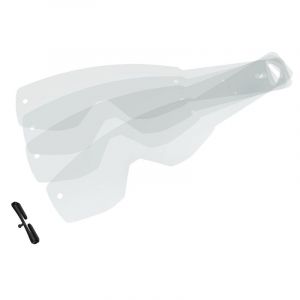 Scott Tear offs pour masque Hustle, Split ou Tyran (20 pièces)