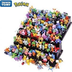Lot de 48 Figurines Pok&eacute;mon Jouet Jeux Personnage Pikachu Lugia Dracaufeu sacha dresseur pack pi&egrave;ce Cadeau Enfant anniversaire