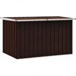 VidaXL Boîte de rangement de jardin Marron 149x99x93 cm
