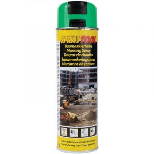 Motip Traceur de chantier - Vert fluo - 500 ml