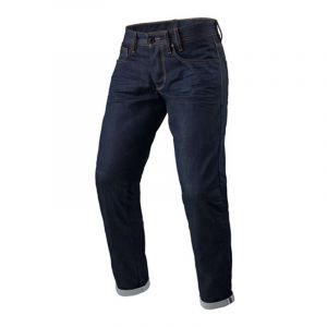 Rev it Jeans moto Rev'it Lewis Selvedge Tapered longueur 32 (court) bleu fonc
