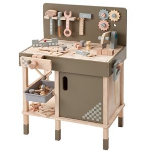 Howa Etabli enfant accessoires bois 47 pièces