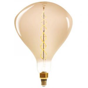 Atmosphera Ampoule Led Torsadée "Palo" 37cm Ambre