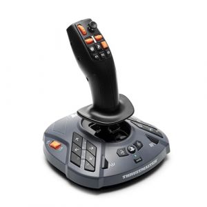 ThrustMaster SimTask FarmStick, Joystick multifonction pour l'agriculture, pour PS5 et PC
