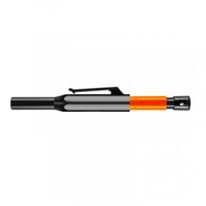 Crayon, stylet automatique avec taille-crayon et 12 recharges