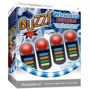 Sony Buzzers sans fil pour Playstation 3 - Pack de 4