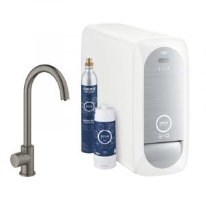 Grohe Blue Home Mitigeur de cuisine, avec système de filtration, pivotant, 31498AL1,