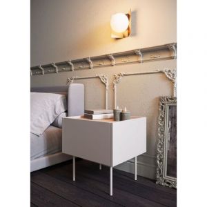 Bobochic Table de chevet 1 tiroir ATLAS