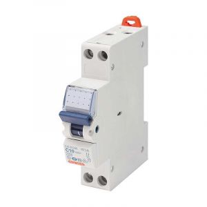 Gewiss Disjoncteur magnétothermique 25A - 4,5kA - Courbe C25 - 1P+N
