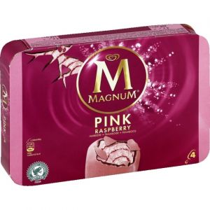 Image de Magnum Glace pink raspberry framboise