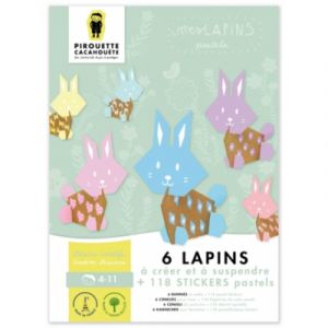 Pirouette cacahouète Kit Mes lapins pastels