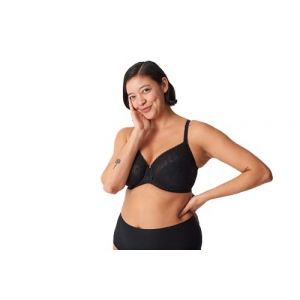 Chantelle Day to Night Soutien-Gorge &agrave; Couverture Totale, Noir, 90E (FR) Femme