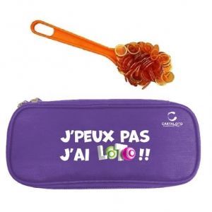 Kit Loto Complet 3 En 1 : 100 Pions Magnetiques + Baton Ramasse Jetons + Trousse Rangement - Set Accessoires Jeu Bingo Et Carte