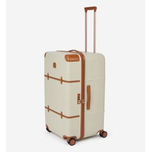 Bric's Valise malle trolley Bellagio XL rigide 4R 80 cm Beige