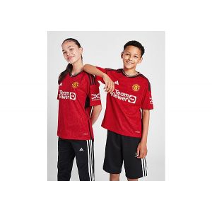 Image de Adidas Manchester United Maillot Domicile 2023/24 Enfant, pointure 128 cm - Rouge - Taille 128 cm