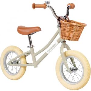 FabricBike Mini 12" - V&eacute;lo d'&eacute;quilibre, pour Enfants de 18 Mois &agrave; 4 Ans, V&eacute;lo sans p&eacute;dales, Selle et Guidon r&eacute;glables (Mini Classic Light Sand)