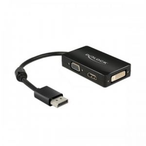 Image de Delock 0.16m Display Port/VGA+HDMI+DVI