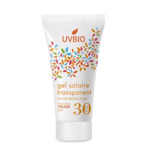 UVbio Transparent Solar Gel SPF 30 - 30 ml