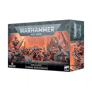 Image de Games Workshop Warhammer 40k - Space Marine du Chaos World Eaters Berserkers de Khorne