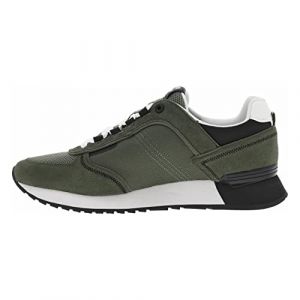 Colmar - Baskets Homme Travis Sport Bold Kaki Militaire - Kaki - 44 - Homme - Baskets - Boutique Seven's