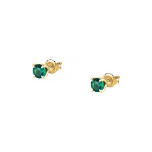 Live Diamond Boucles d'oreilles à fermoir à poussette LDY100172 375 Or jaune recylé
