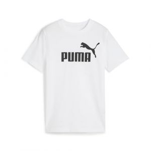 Puma ESS No. 1 Logo Tee B, T-Shirts Garçon White, 176