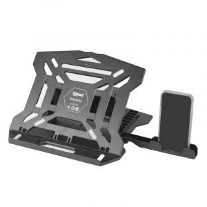 Iggual Support pour ordinateur portable et mobile jusqu'à 17 pouces